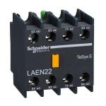 Schneider Electric Дополнительный контактный блок TesysE 2НО+2НЗ ( арт. LAEN22) в Стерлитамаке фото